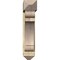 Ekena Millwork Olympic Arts and Crafts Rough Sawn Bracket w/ Offset Brace, Douglas Fir, 8"W x 34"D x 38"H BKT0806X34X38OLY03RDF - alternate 3